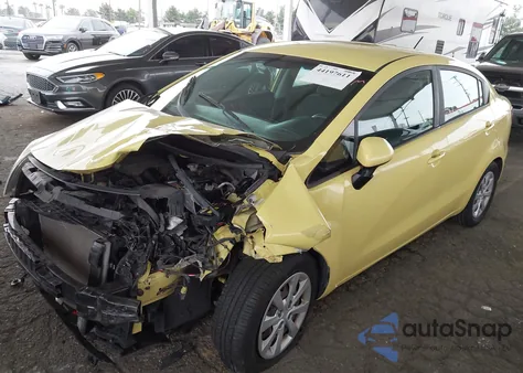 2016 Kia Rio Lx z USA, uszkodzony, nr VIN KNADM4A37G6611556